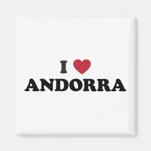 Aimant J'aime l'Andorre