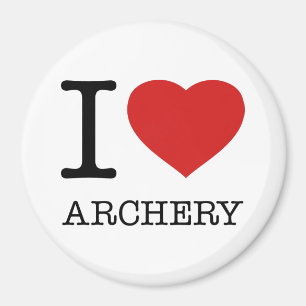 AIMANT J'AIME L'ARCHÉRIE