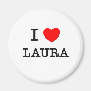 Aimant J'aime Laura