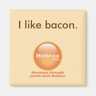 Aimant J'aime le bacon