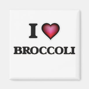 Aimant J'aime le brocoli