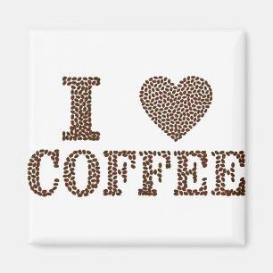 Aimant J'aime le café