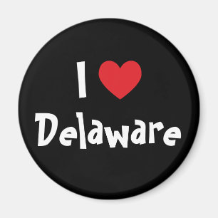 Aimant J'aime le Delaware
