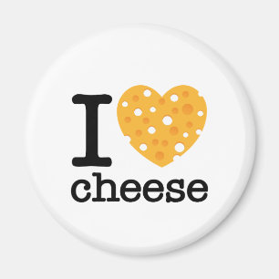 Aimant J'aime le fromage