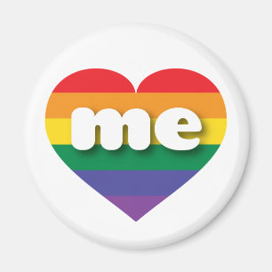 Aimant J'aime le Gay pride du Maine