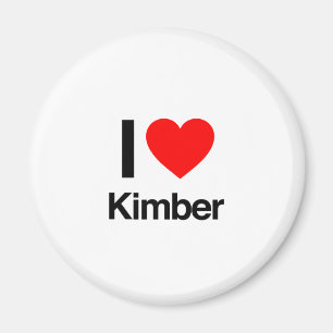 Aimant j'aime le kimber