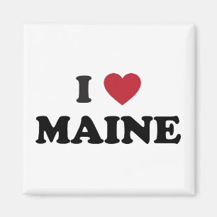 Aimant J'aime le Maine