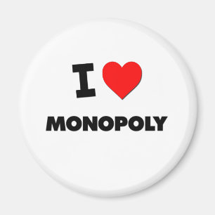 Aimant J'aime le monopole