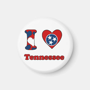 Aimant J'aime le Tennessee