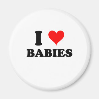 Aimant J'aime les bébés