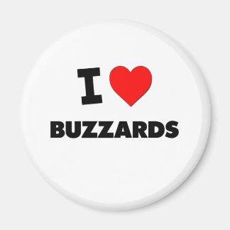 Aimant J'aime les buzzards