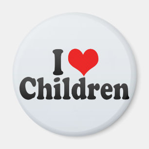 Aimant J'aime les enfants