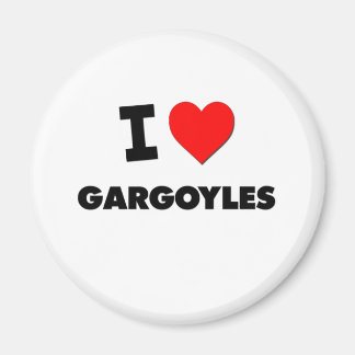 Aimant J'aime les gargouilles