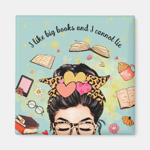 Aimant J'Aime Les Grands Livres