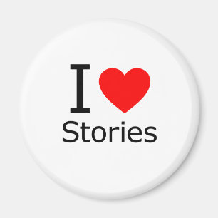 Aimant J'aime les histoires