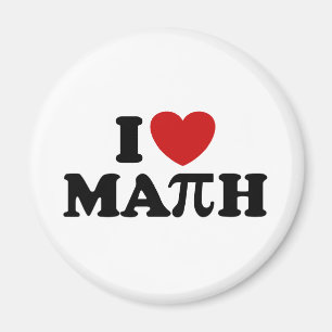 Aimant J'aime les maths