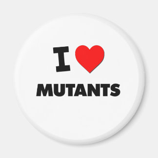 Aimant J'aime les mutants