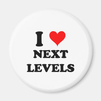 Aimant J'aime les niveaux suivants