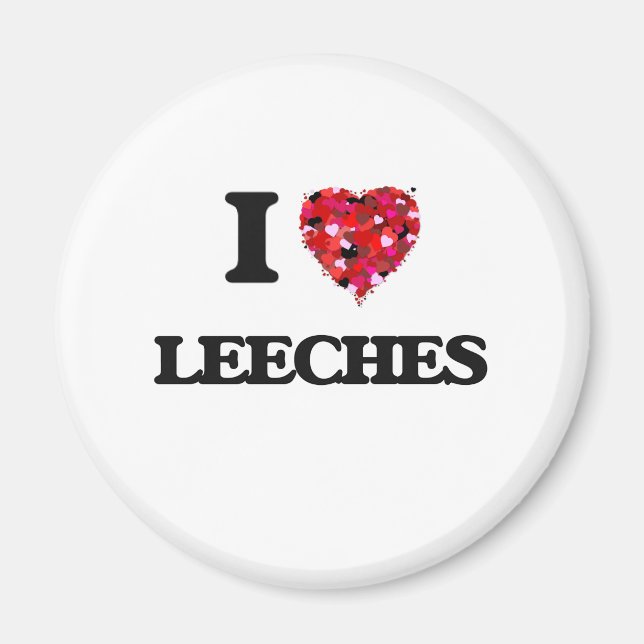 Aimant J'aime les sangsues (Devant)