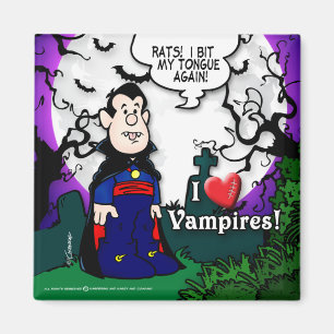 Aimant J'aime les vampires