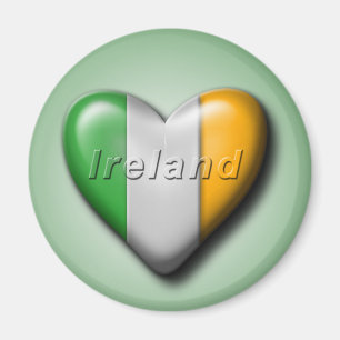 Aimant J'aime l'Irlande