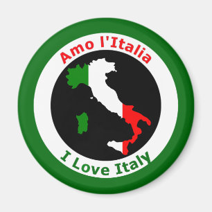 AIMANT J'AIME L'ITALIE