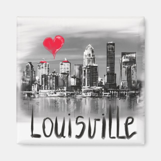 Aimant j'aime Louisville