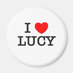 Aimant J'Aime Lucy