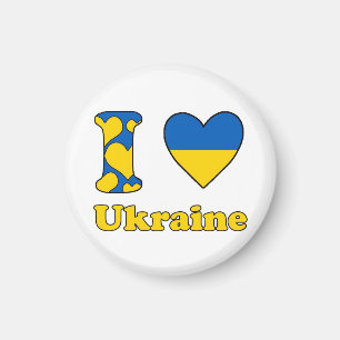 Aimant J'aime l'Ukraine