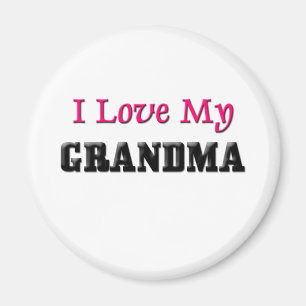 Aimant J'aime ma grand-maman
