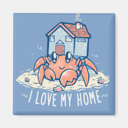Aimant J'aime ma maison