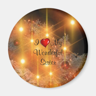 Aimant J'Aime Ma Merveilleuse Soeur