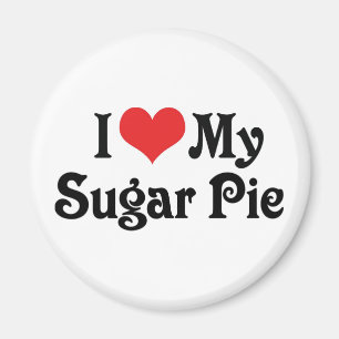 Aimant J'Aime Ma Tarte Au Sucre