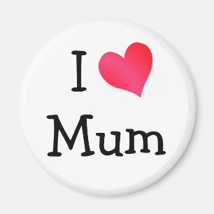 Aimant J'aime maman