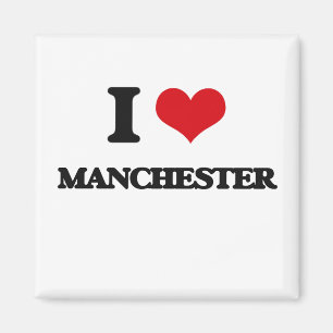 Aimant J'aime Manchester