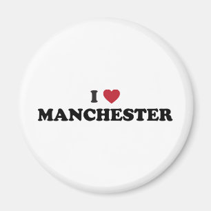 Aimant J'aime Manchester New Hampshire