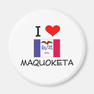 Aimant J'aime MAQUOKETA Iowa