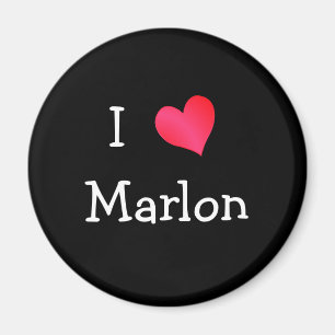 Aimant J'aime Marlon