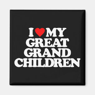 AIMANT J'AIME MES GRANDS PETITS-ENFANTS