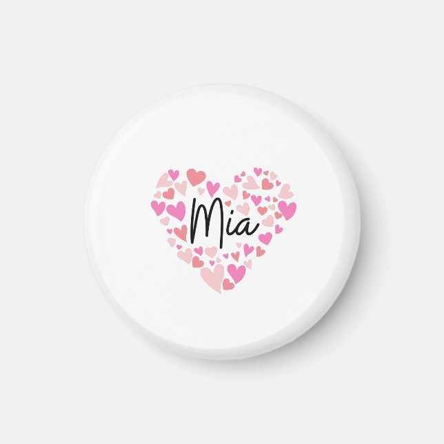 Aimant J'aime Mia (Devant)