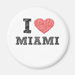 Aimant J'aime Miami