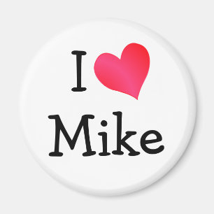 Aimant J'aime Mike