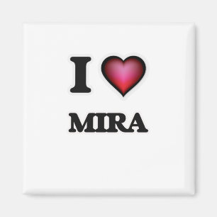 Aimant J'aime Mira
