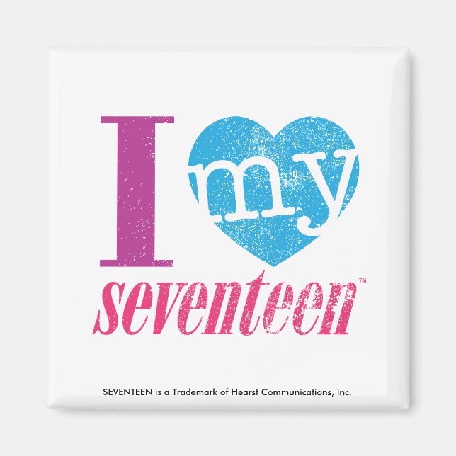 Aimant J'Aime Mon 17 Aqua (Devant)