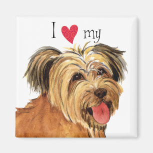 Aimant J'aime mon berger des Pyrénées