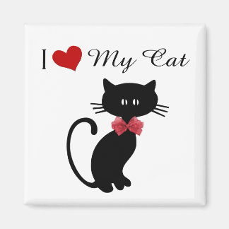 Aimant J'Aime Mon Chat