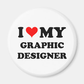 Aimant J'aime mon concepteur graphique