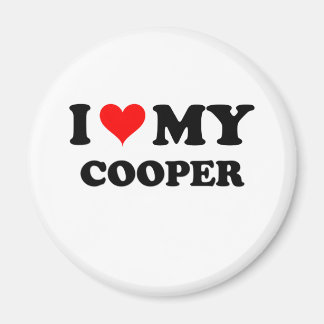 Aimant J'Aime Mon Cooper