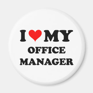 Aimant J'aime mon directeur de bureau