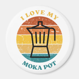 Aimant J'Aime Mon Moka Pot